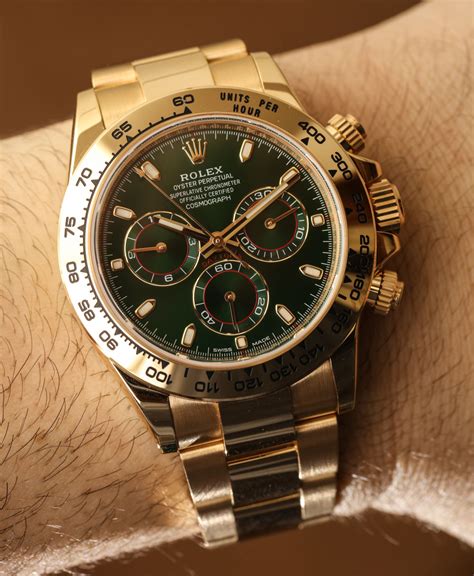 rolex hand watch